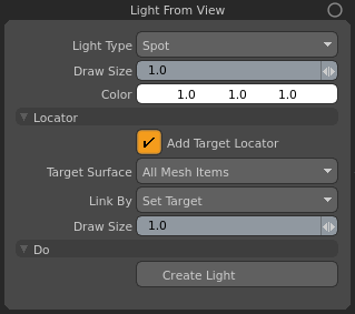 Light From View UI