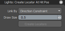 Light Create Locator At Hit Pos - User Interface