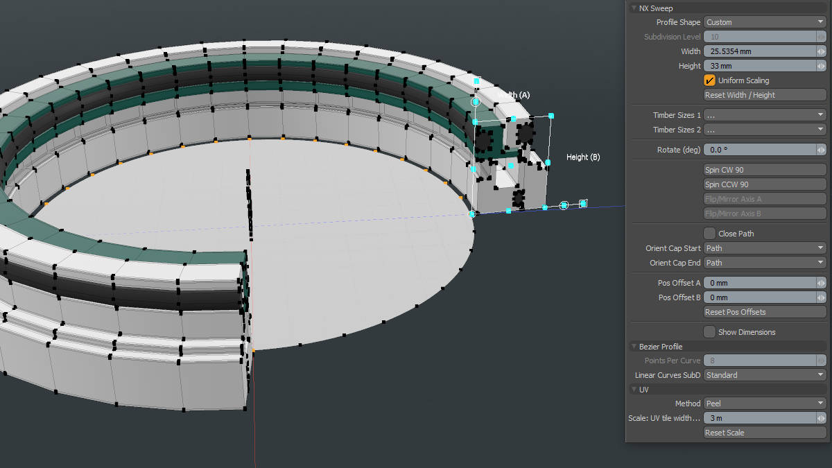 Sweep Tool Workflow