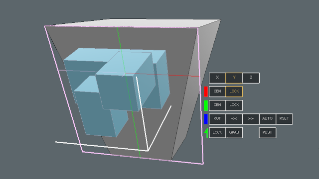 Stick-E placement tool, for modo.